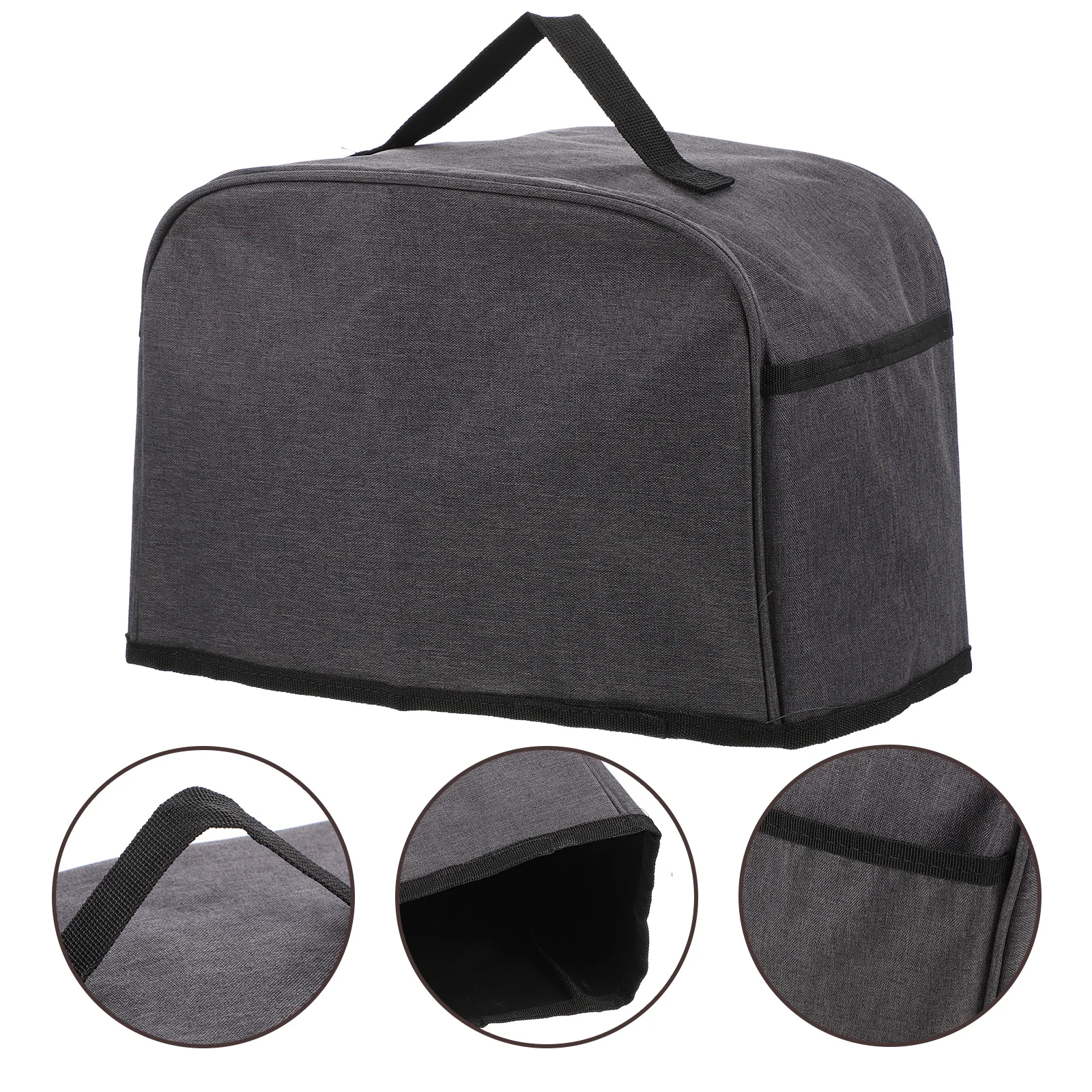 

Household Appliance Washable Padded Toaster For Bread Machine Kitchen Protection Cover With Pocket Reusable Appliance