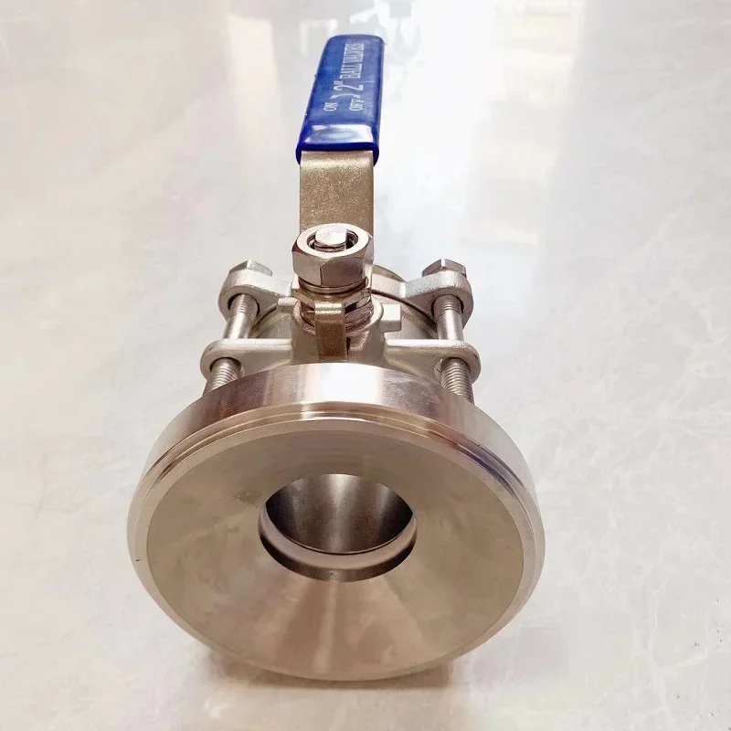 304 stainless steel fast loading three-piece tank bottom valve 316 fast loading discharge valve clamp all-inclusive