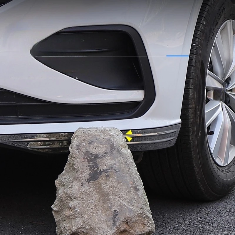 

For Volkswagen2018-2025 LAVIDA PLUS Front Lip Front Bumper Bumper Crash Strip Front Corner Retrofit Accessories