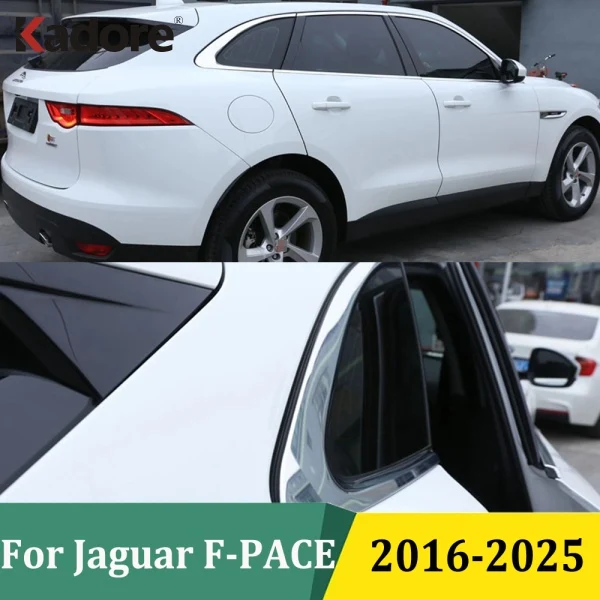 

For Jaguar F-PACE 2016 2017 2018 2019 2020 2021-2025 Window Protector Cover Trim Frame Car Decorative Exterior Accessories