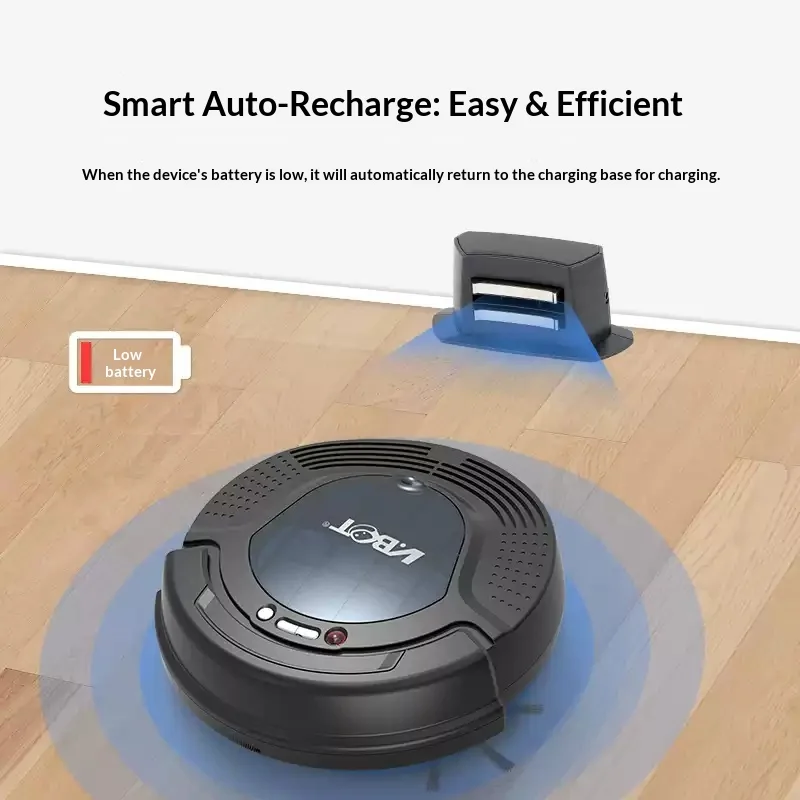 VBOT G52-1 Sweeping Robot Vacuum Automatic recharging, sweeping, suction and towing integration Robot Vacuum Cleaner Gifts