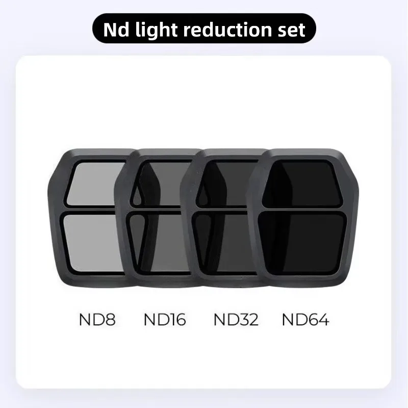 Professional Filter Kit Compatible With  Air 3S Drone Includes Nd8 16 32 64 Uv Protection Cpl Polarizer And Graduated Lens