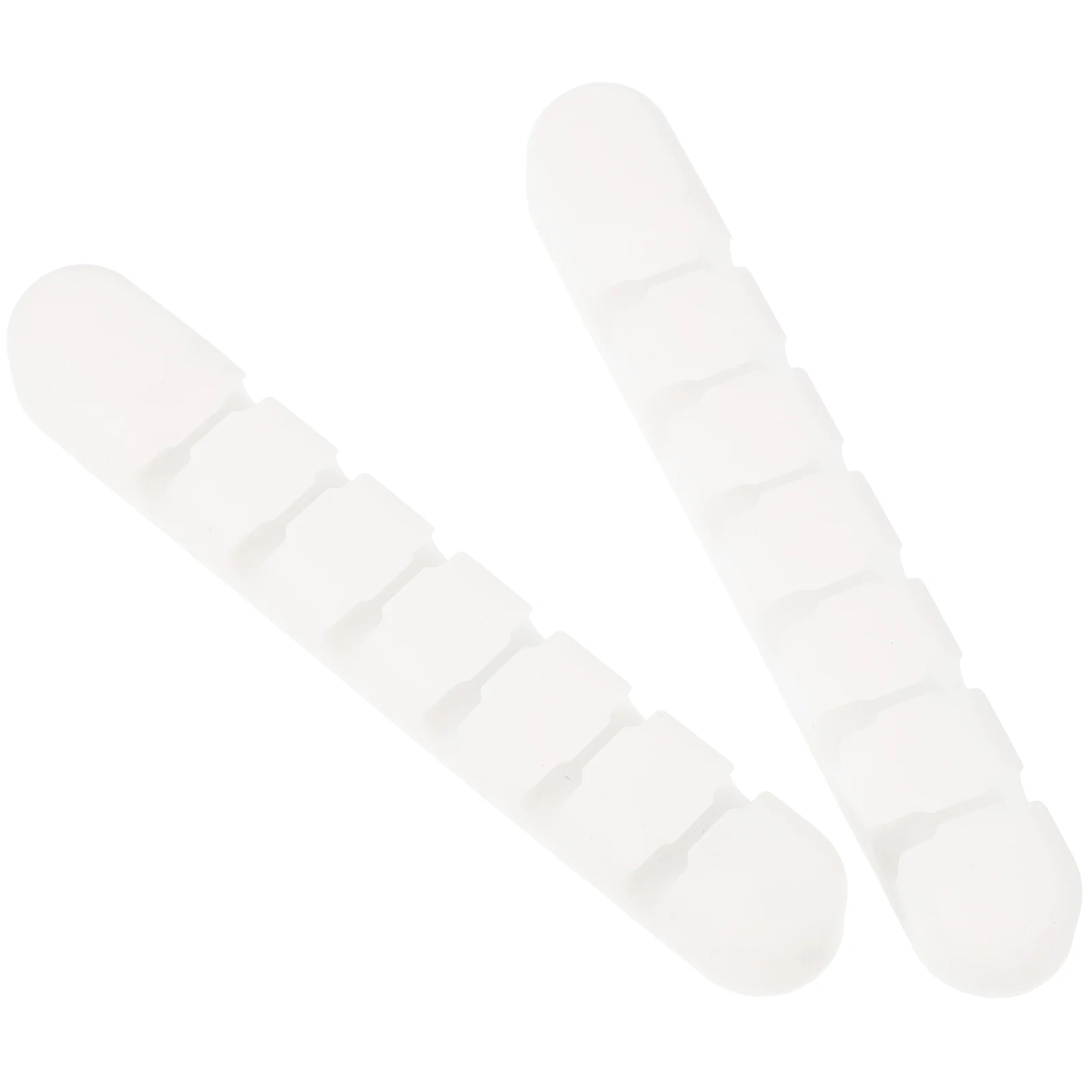 

2pcs Cable Adhesive Cord Organizer Adhesive Desk Holder Clips Silica Gel Wire Organizer Cord Keeper USB Electric Clamps
