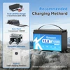 KEPWORTH 12V 135Ah LiFePO4 배터리 블루투스, 100A BMS, 캐러밴, 캠핑, 보트용 납산 배터리의 완벽한 교체 5