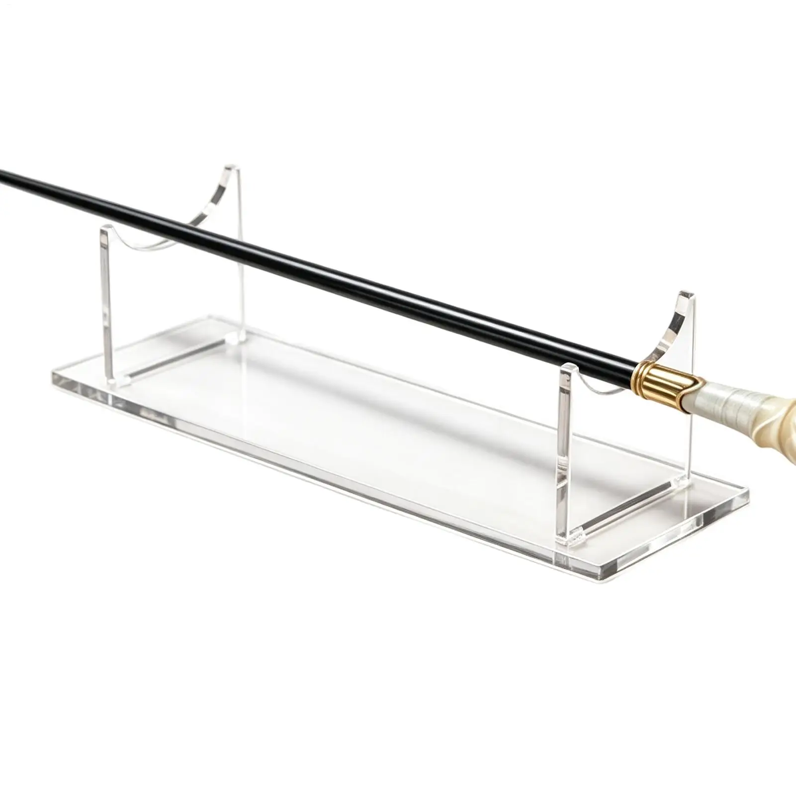 Acrylic Drumstick Stand Horizontal Clear Acrylic Anti-Slip Organizer Drumstick Stand Rack For Home Bedroom School Classroom