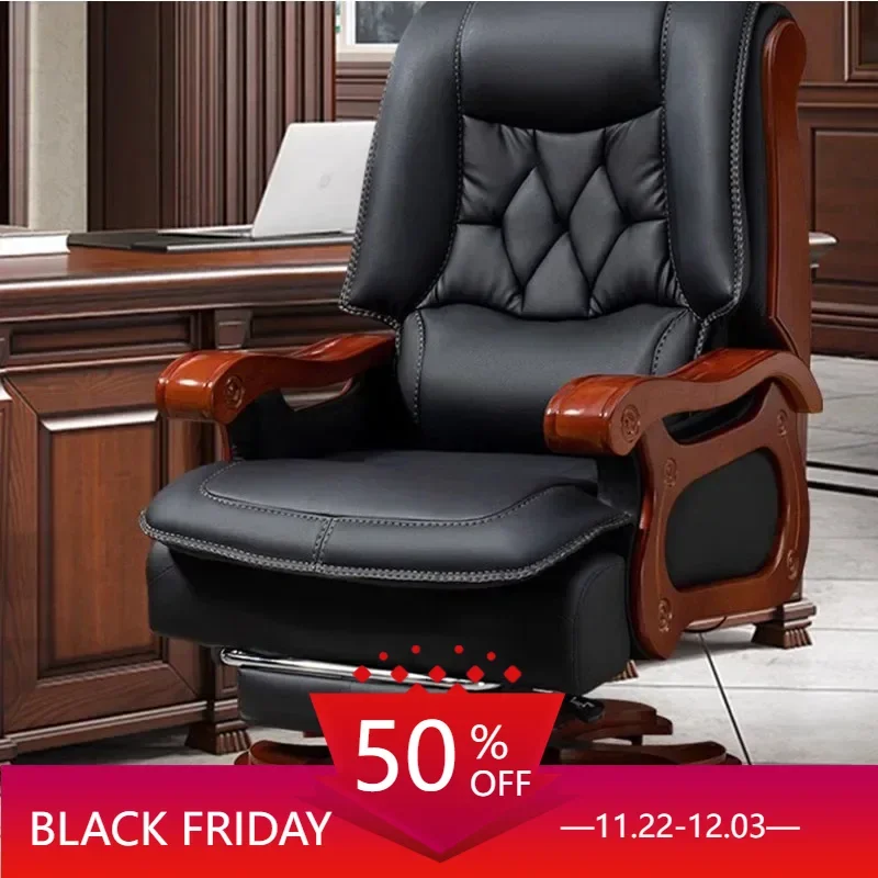 

Computer Office Chair Ergonomic Rotating Luxury Executive Design Large Office Chair Reception Sillas De Oficina Office Furniture