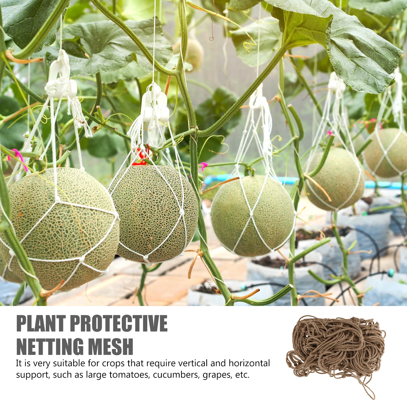 

1pc Plant Support Netting Trellis Mesh Gardening Supplies Protective Mesh For Tomatoes Cucumbers Grapes Plant Supporting Tool