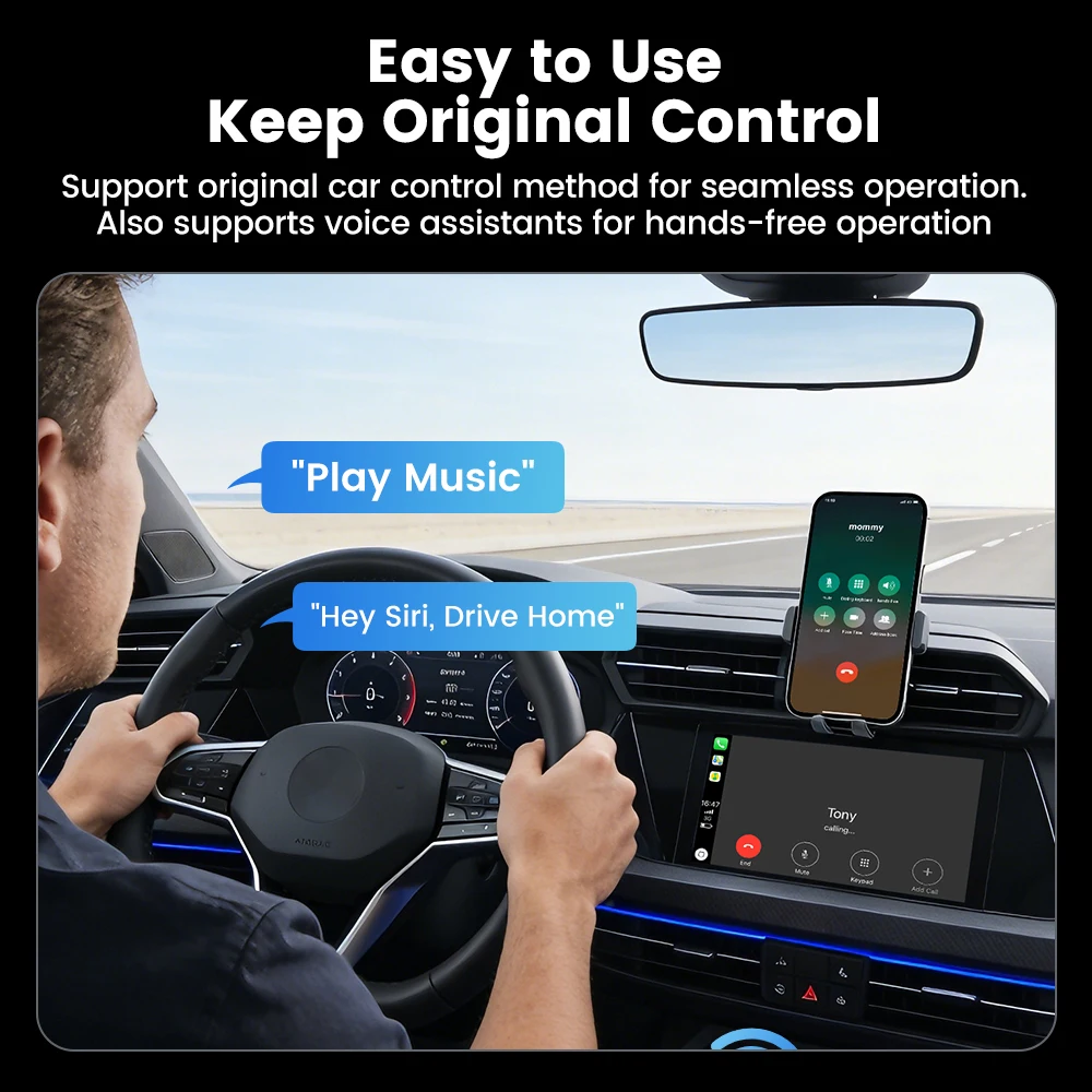 Toocki 2-in-1 ワイヤレスCarPlay & A - Car Accessories Usa のレビューと価格