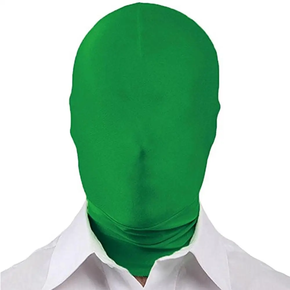 1pcs Solid Color Unisex Nylon Full Face Mask Hood Role Play Costume Kit Masquerade Cosplay Clubwear Toys Headgear