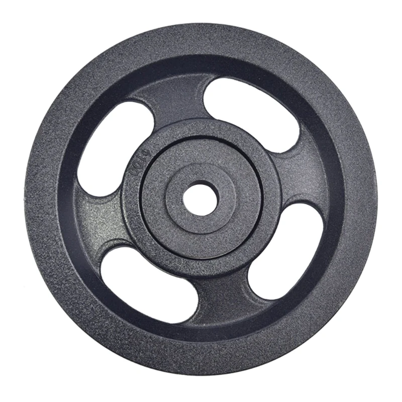 

Nylon Bearing Pulley Wheel 100mm Black Wheel Cable Gym Fitness Equipment Part Exercise Machine Part and Pulley Accessory