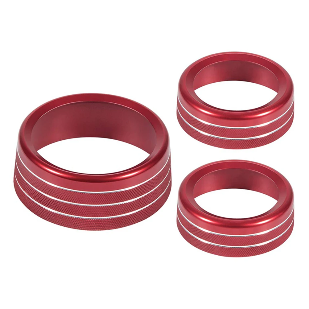 

3 Pcs Air Conditioner Accessories Conditioning Button Cover Accessory Automatic Red Travel
