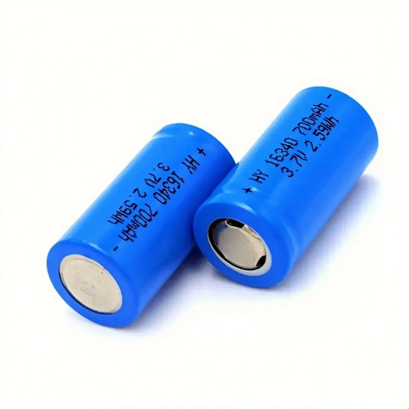10 Uds 16340 3,7 V 700mAh batería de litio recargable CR123A juegos de cargadores para cámara faro pistolas centrales para cámara espía de autodefensa