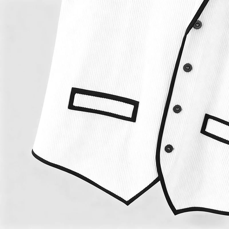 خمر التباين اللون مخطط سترة الرجال قميص 2026 ربيع الخريف أنيق المرقعة قميص بلايز رجالي عادية زرر سروال قصير قمصان