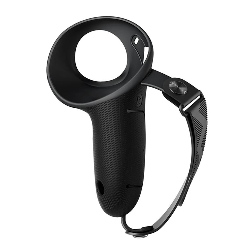 

For Meta/Oculus Quest 3 Grip Silicone Protective Cover with Battery Opening Cover and Knuckle Strap Protector