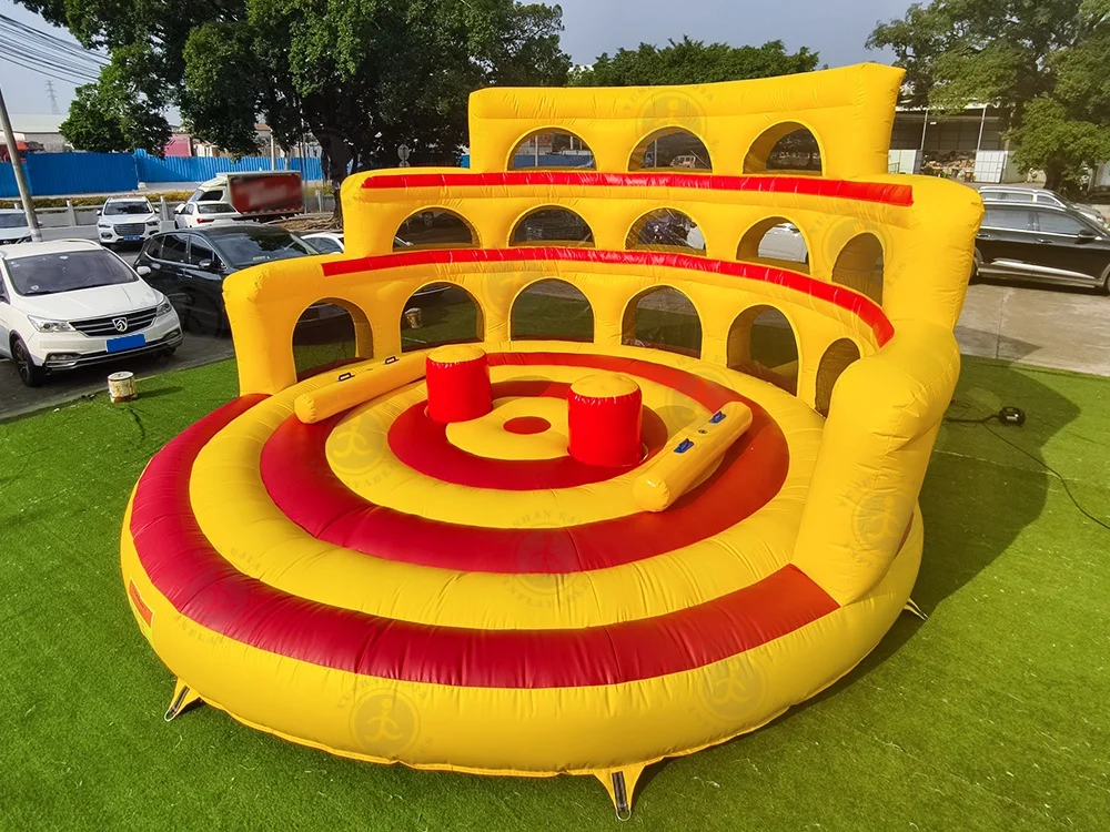 Commercial Inflatable Gladiator Game For Rent Outdoor Fun And Entertainment For Events And Parties