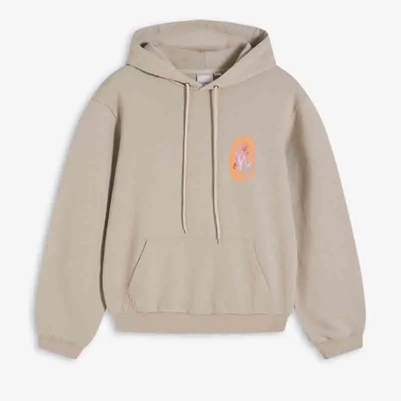 اليابانية جراميكسي بصمة طباعة الرباط هوديي بلوزات الرجال النساء عالية الجودة تيري النسيج فضفاض مقنعين البلوفرات