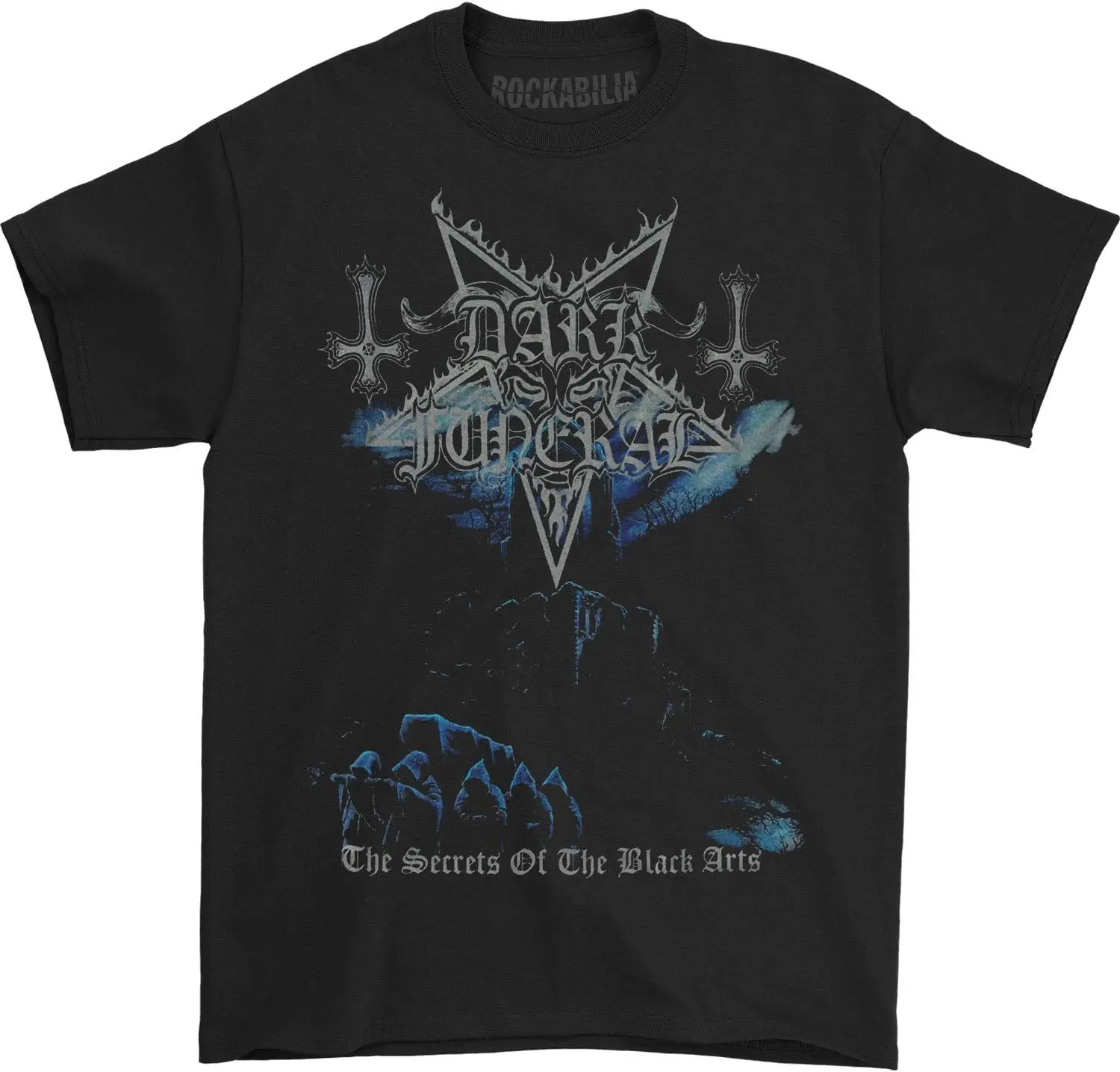 Dark Funeral Men's The Secrets of The Black Arts Tee T-Shirt Black