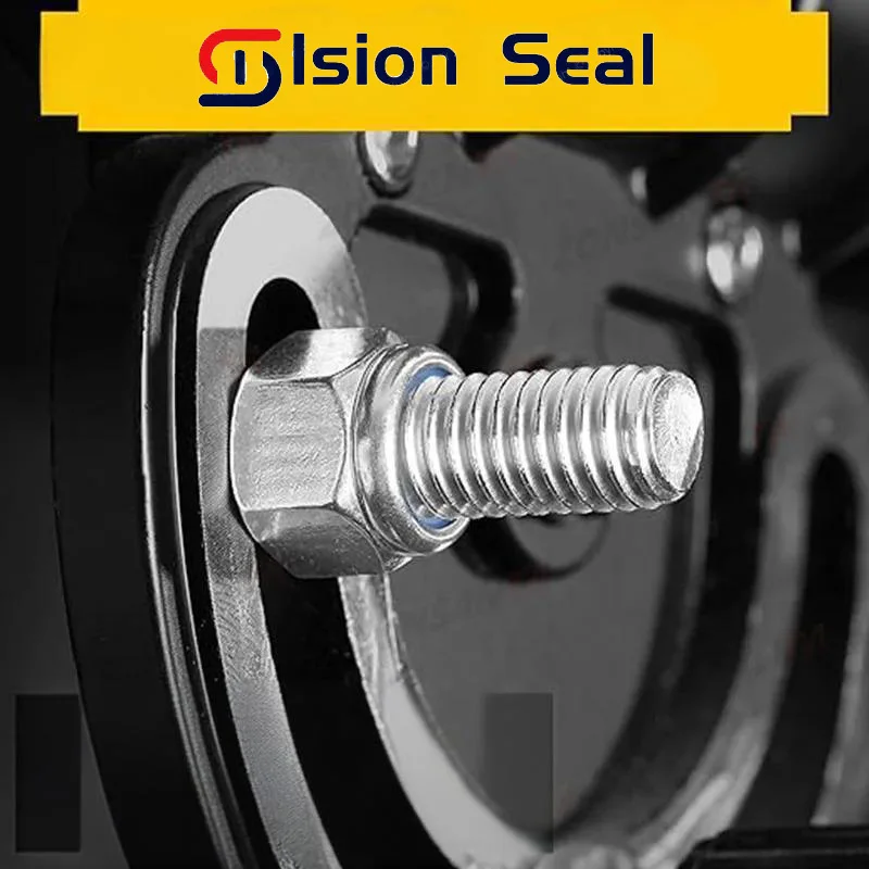 304 Stainless Steel Hex Nylon Lock Nuts M2 M2.5 M3 M4 M5 M6 M8 M10 M12 M14 M16 M20 Hexagon Hex Self-locking Nylock Nut Locknuts.