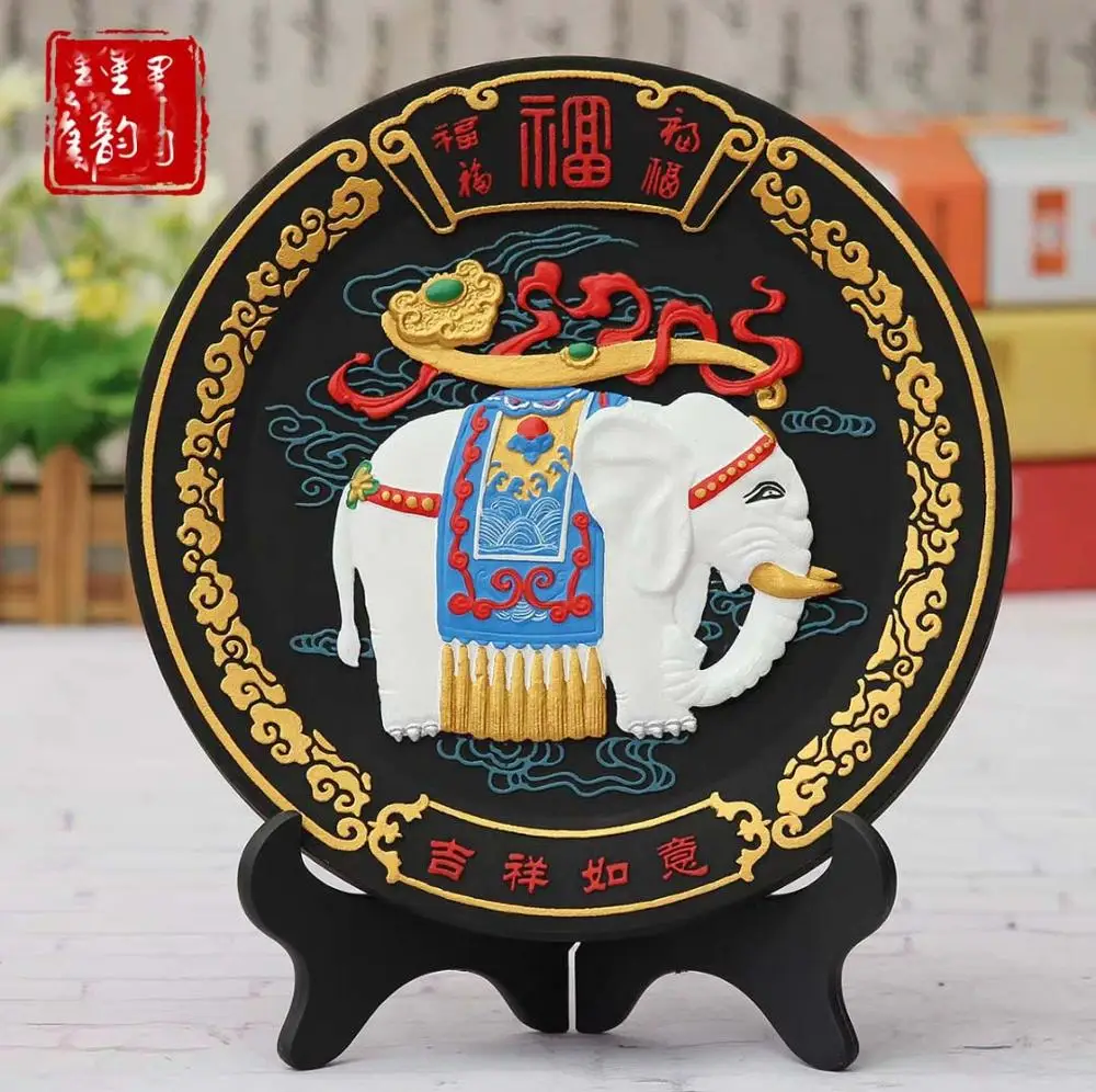 

Southeast Asia India Thailand foreign business gift HOME efficacious Talisman auspicious Divine Elephant FENG SHUI Sculpture ART