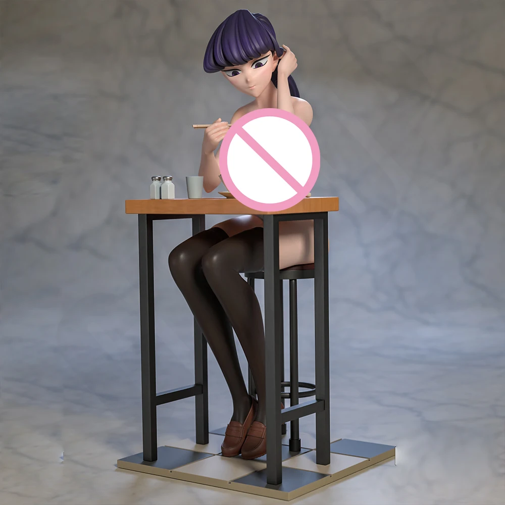 

Sexy Komi Girl NSFW 1/24 Scale Resin Figure Model Kit Rabbit Unassembled Unpainted Doll 3D Printing DIY Statue Crafts Toy