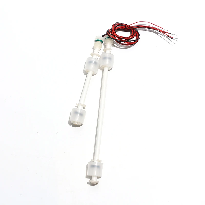 1PC PVDF Anticorrosion Double Small Floating Ball Chemical PTFE Electroplating Control Water Level Liquid Level Switch 100-600mm