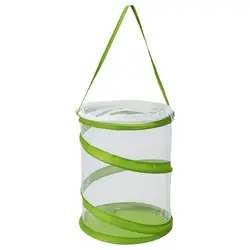 Butterfly Habitat Cage Terrarium Pop-up Clear Mesh Enclosure Butterfly Cage For Caterpillars Butterfly Habitat For Indoors 6.3 X