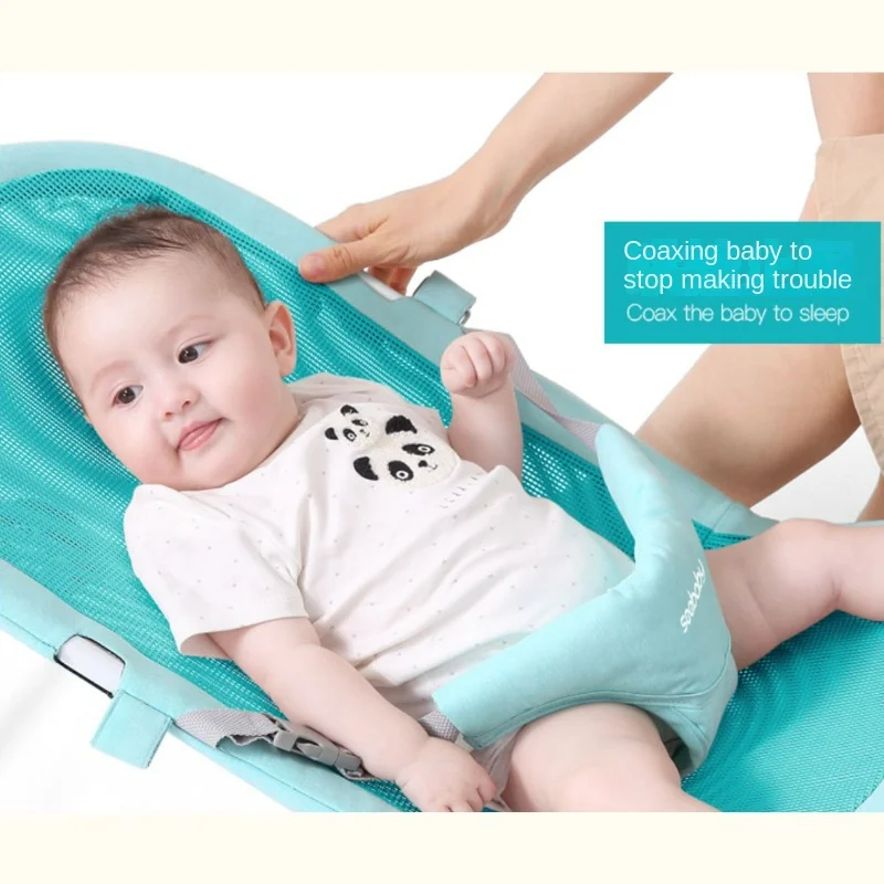 Baby-bearing Artifact Baby Comfort Rocking Chair Newborn Baby Cradle Can Promote Recliner Chair Coax Sleep with Baby Rocking Bed