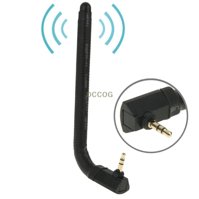 Strumento per telefono amplificatore di segnale jack da 3,5 mm Antenna per ripetitore di segnale per telefono cellulare 6dBi Antenna portatile per potenziamento del telefono