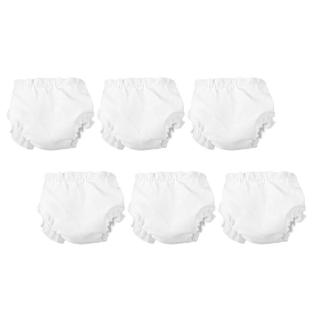 

Reusable Diapers Panties Dollhouse Baby Underpants Accessory Kids Pretend Play Toy