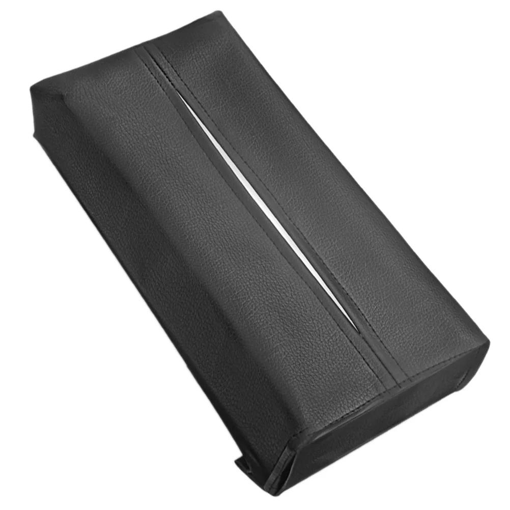 

1pc Tissue Durable Simple Design Easy To Use For Car Decoration Organizing Napkin Box Cover Towel Car Tissue Holder Case
