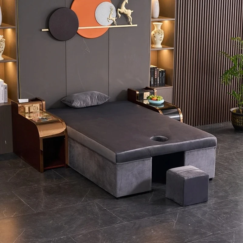 

The New Thai Massage Spa Rebound Spong Bed Massage Back-stepping Bed Beauty Parlour Foot Bath Ear-collecting Salon Furniture