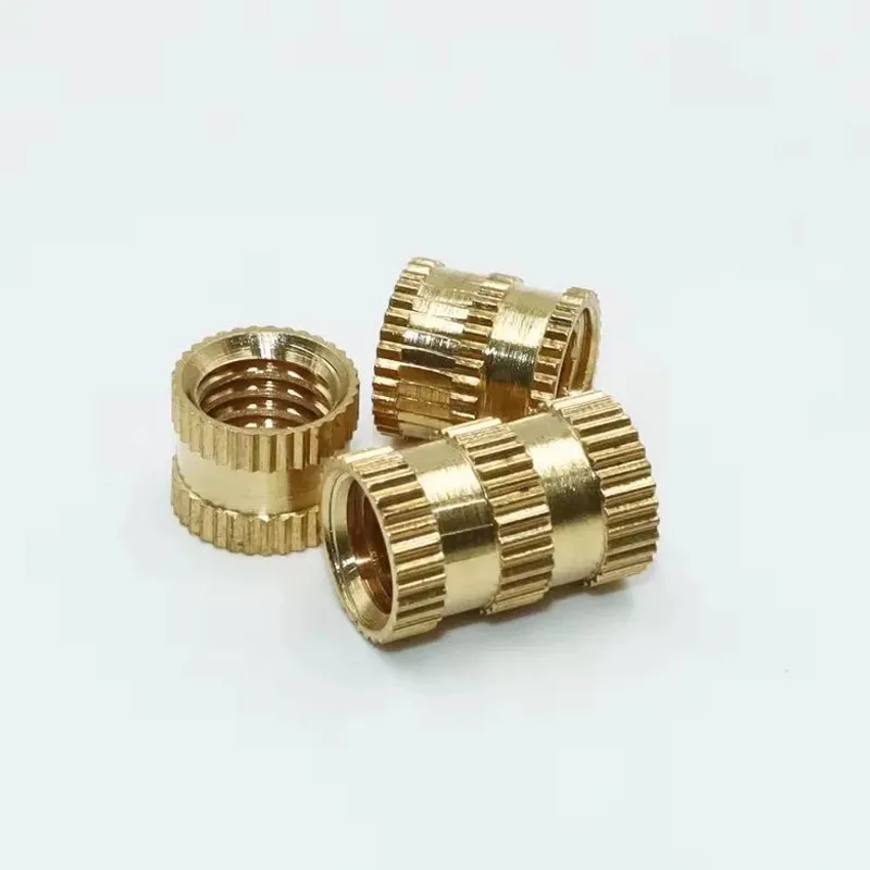 Thermal Fusion Copper Nut 3D Printer Accessories M2 M2.5 M3 M4 M5 M6 80PCS/220PCS Copper Inlay Brass Boxed Inserted Through Hole