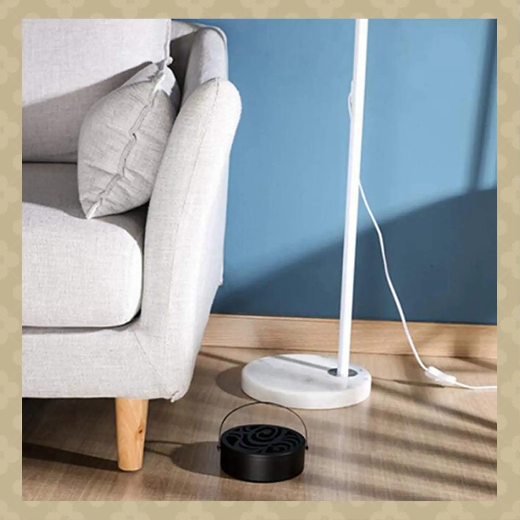 AB45 4X Metal Portable Mosquito Coil Holder,Household Mosquito Repellent Box,Classical Design Portable Mosquito Coil Holder