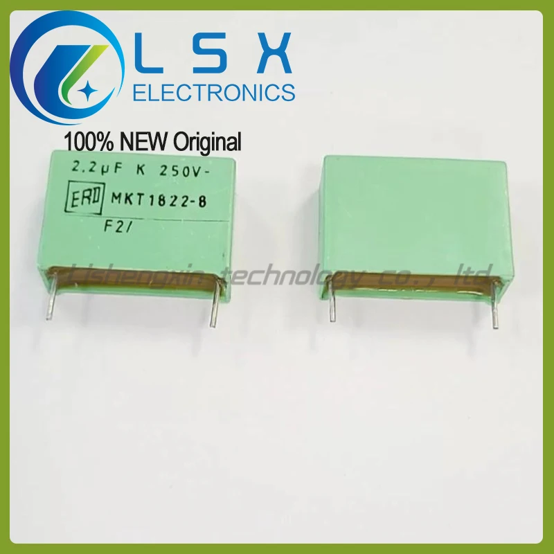 10pcs 250V 2.2UF 2U2 225K ERO/VISHAY non-polar audio coupling capacitor MKT1822522254
