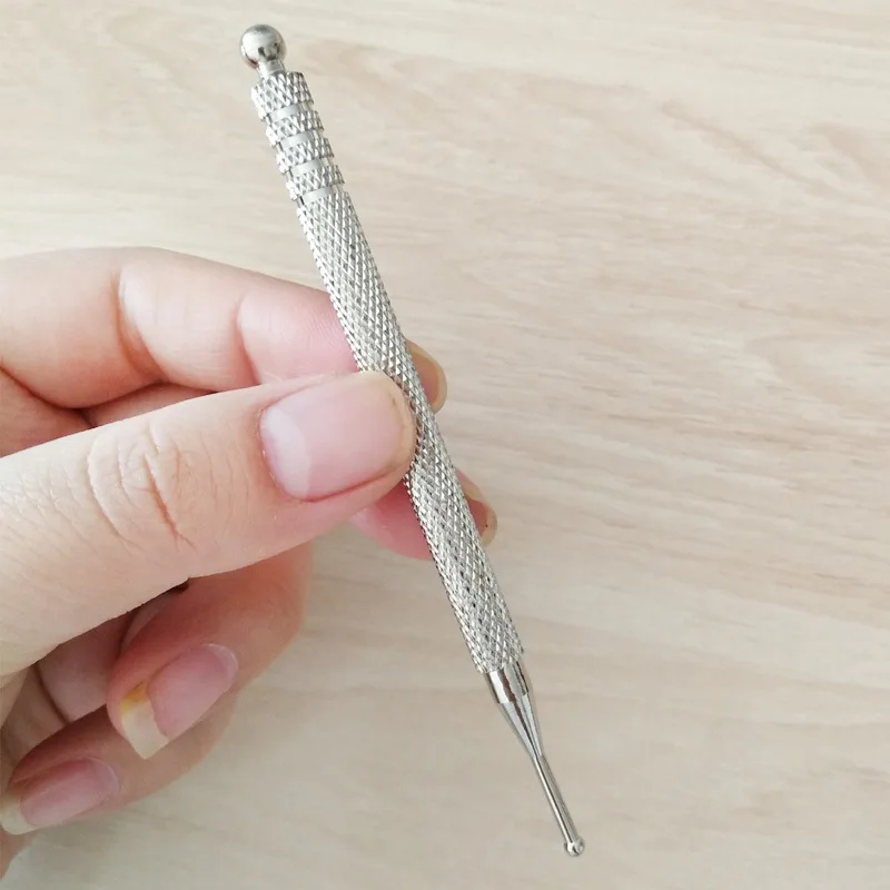 

Ears Acupuncture Point Probe Massage Tool Painless Lightweight Portable Acupoint Detecting Pen Facial Reflexology Tool