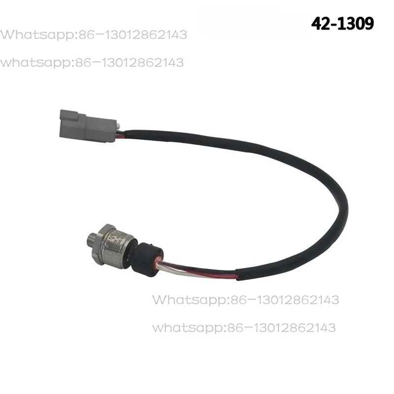 0-500PSI Pressure Transducer Sensor, Universal Refrigeration Unit Pressure Replacement Sensor 42-1309
