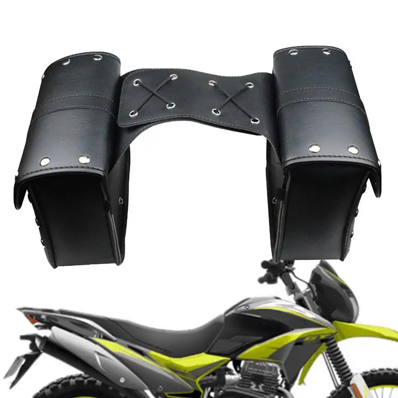 

Motorcycle Pannier Side Bags Pannier Saddle Motorcycle Bag Storage Tool Bag With Multiple Separation Layers For Sports Off-Road