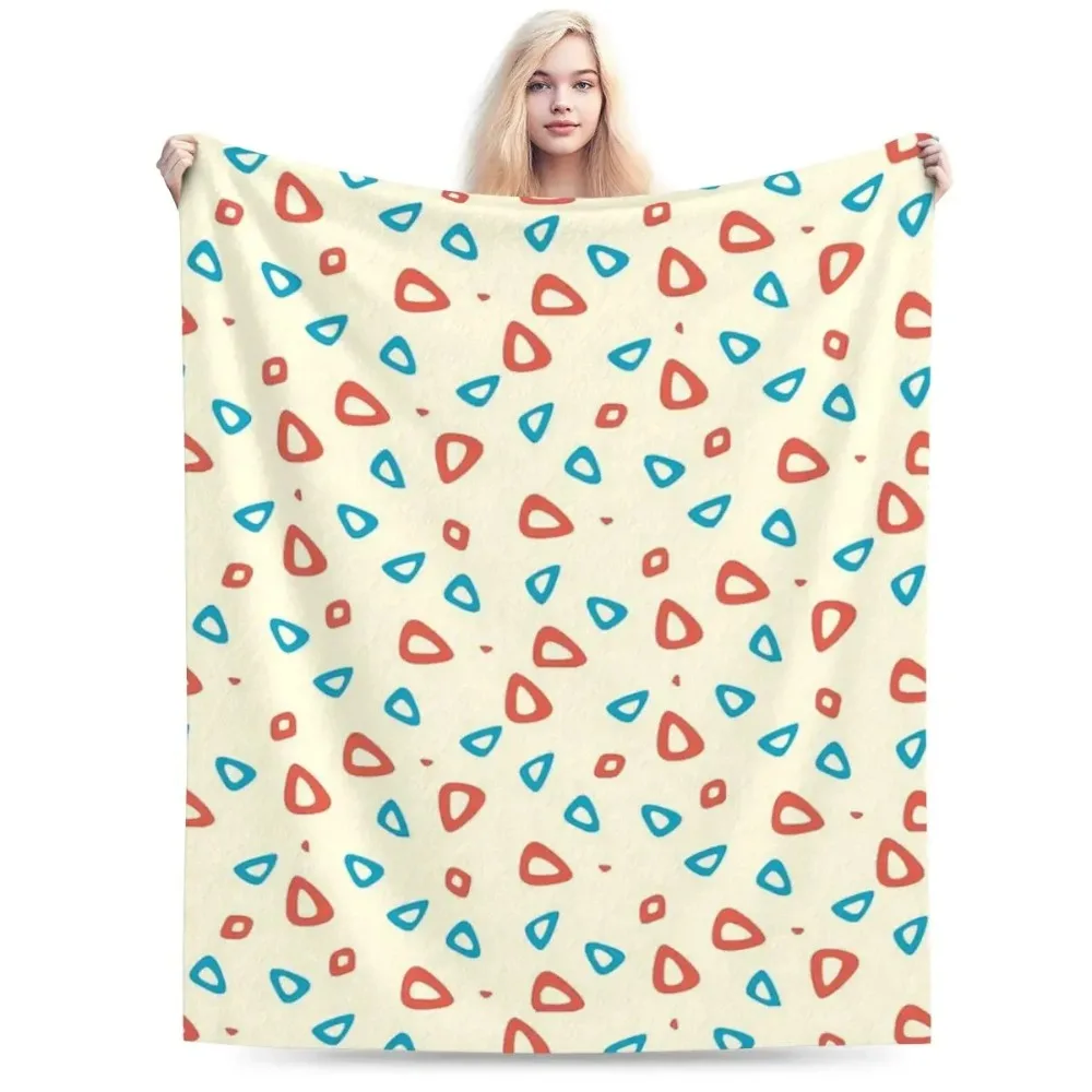 Togepi Pattern Blanket Soft Warm Flannel Throw Blanket Cover for Bed Living room Picnic Travel Home Sofa