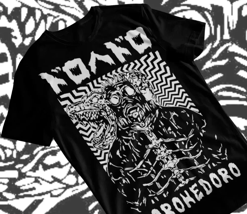 T-shirt manches courtes homme femme coton bienvenue au Chaos Anime Manga unisexe Dorohedoro T-Shirt Animation périphérique cadeaux