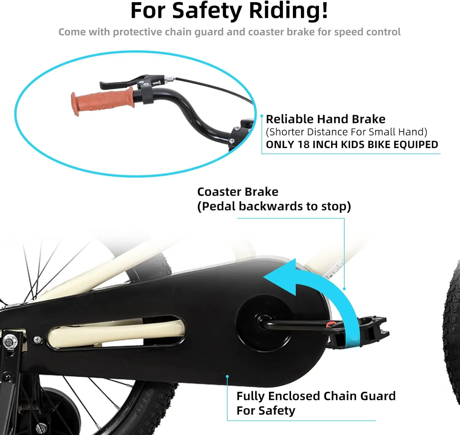 Kids Bike for Ages 2-12 Years Old Boys Girls, 12-20 Inch BMX Style Kid's Bikes with Training Wheels, Children Bicycle for Kids a