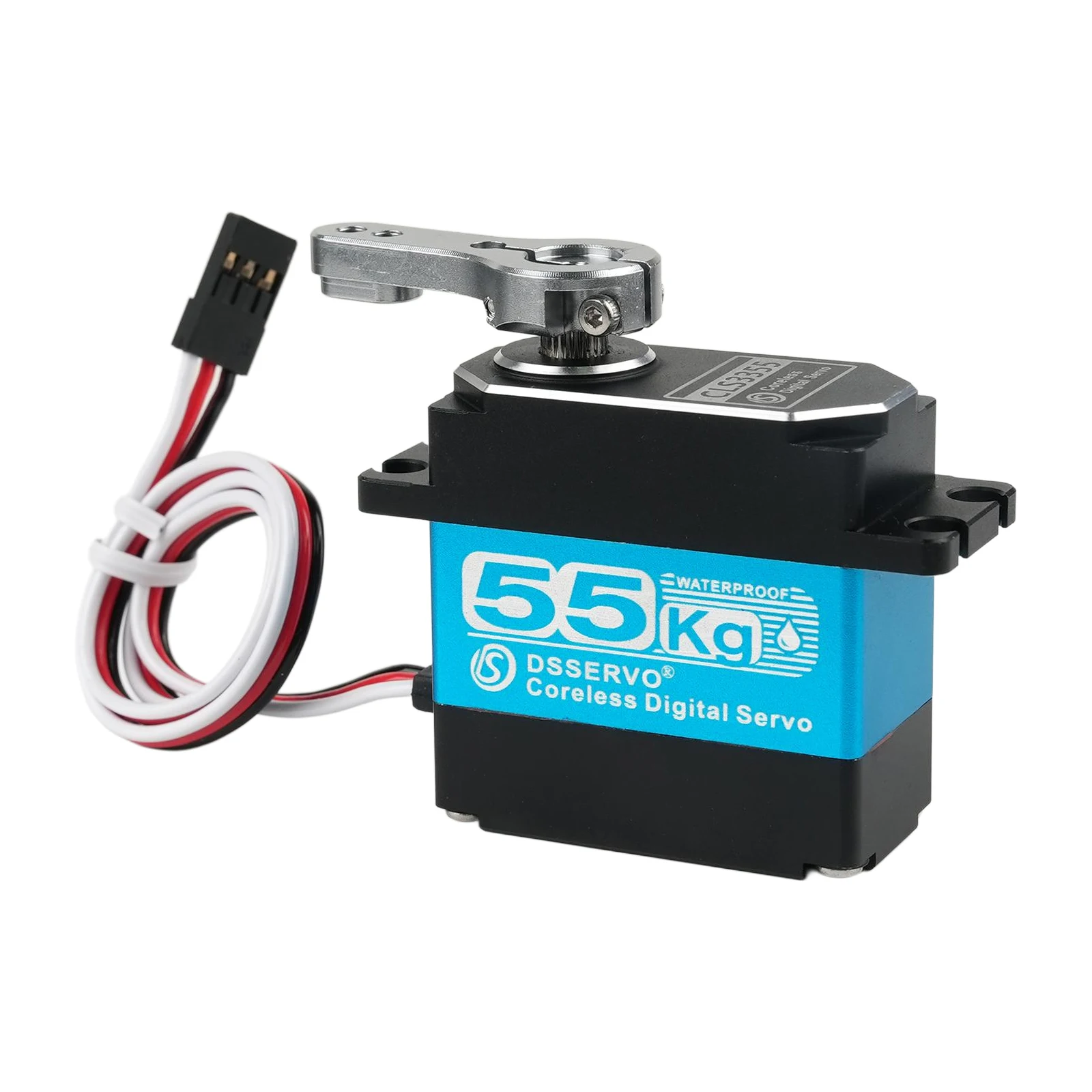 

CLS3325 25kg Torque Coreless Digital Servo HV 5.0V-8.4V Waterproof Full Metal Gear RC Car Robot