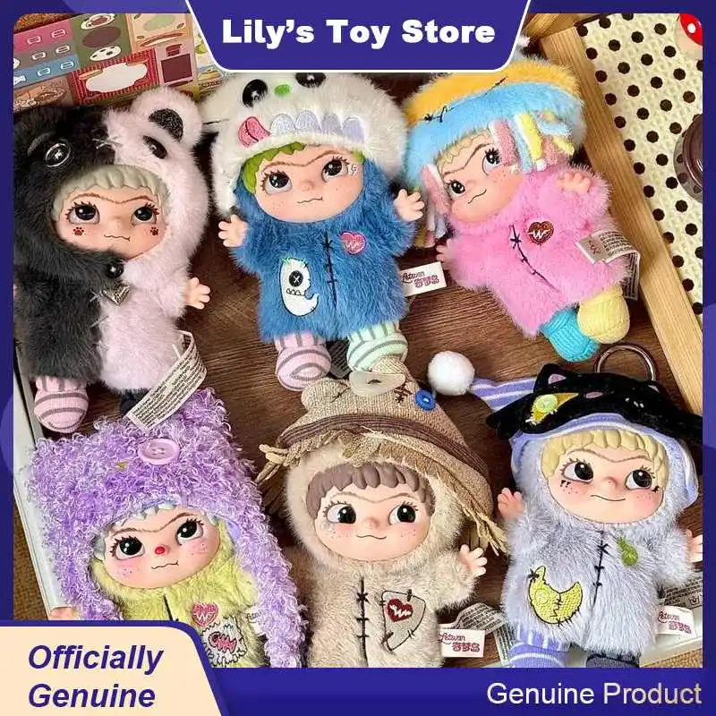 

New WAKUKU V4 Handmade World Series Blind Box Celebrity Inspired Cute Plush Collectible Doll bag decor Pendant Toy gift