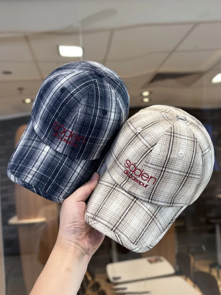 

New embroidered peaked cap summer visor versatile casual baseball cap men