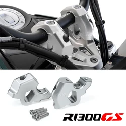 For BMW R1300GS R 1300 GS 1300 2023- Motorcycle Handlebar Riser Clamp Extend Adapter Offset Handle bar Drag Height