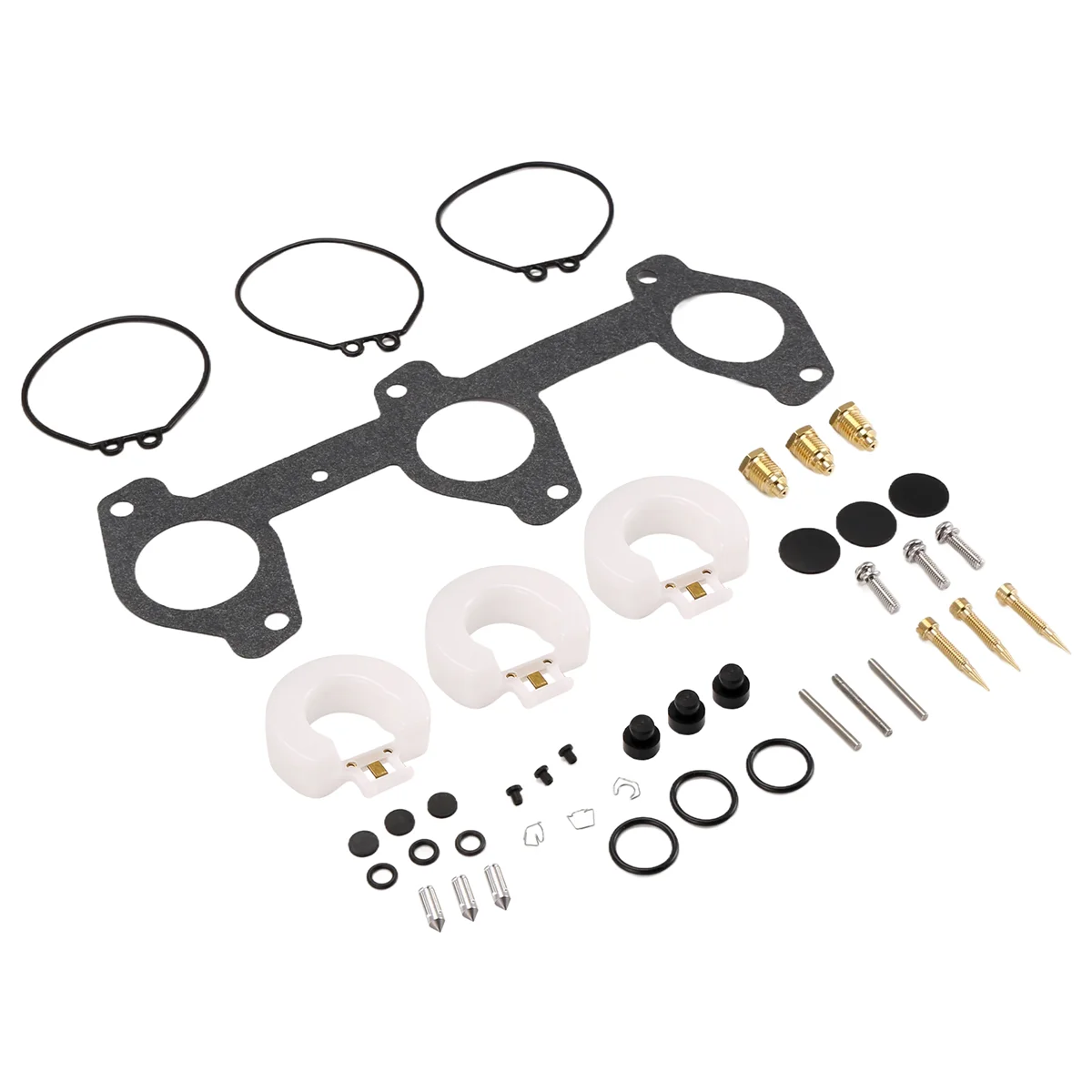 Carburetor Repair Kit for Yamaha Outboard 60 70 HP 2-Str 6H3-W0093 6H3-W0093-00 6H3-W0093-02