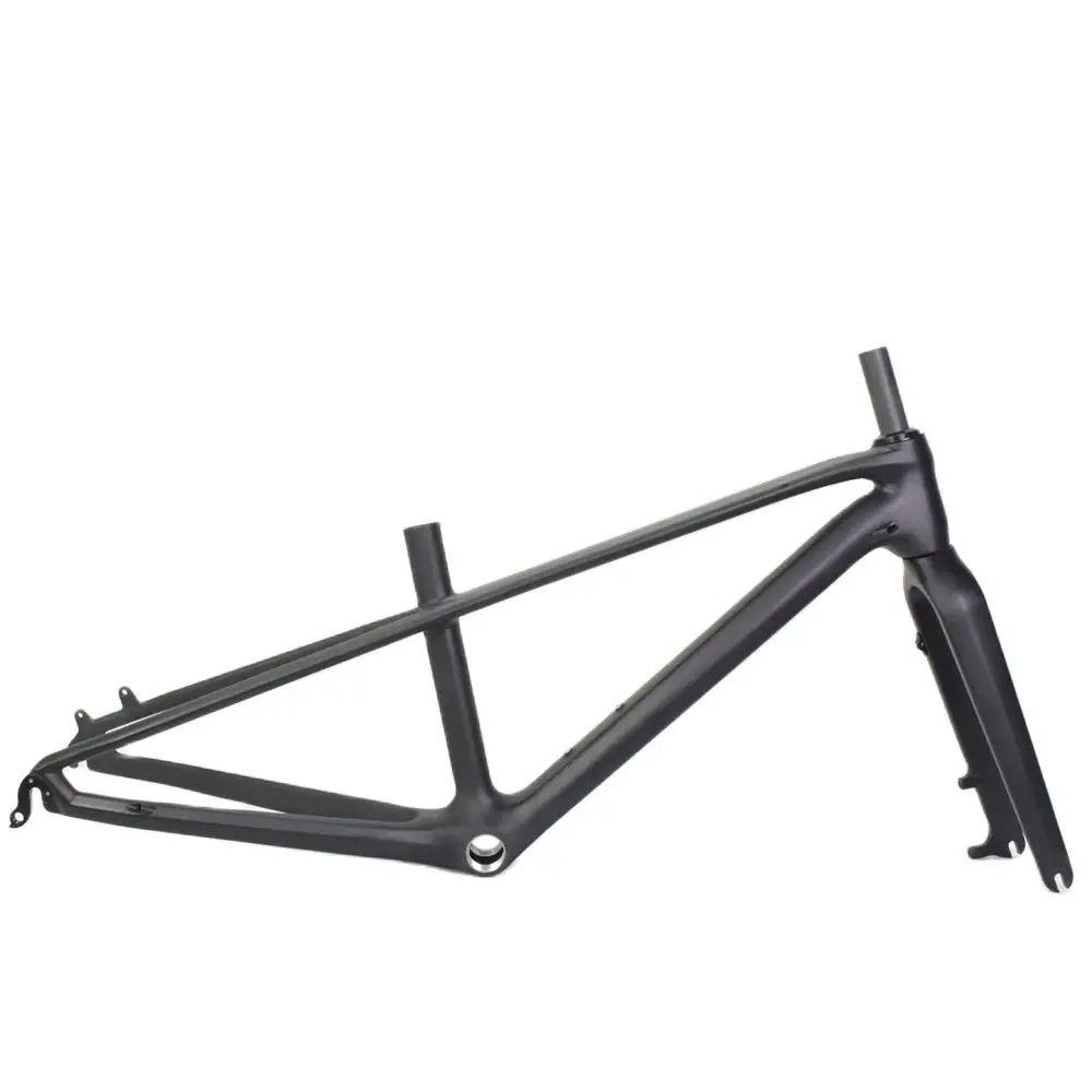 New 20/22ER*2.3\'\' carbon fiber kid mountain children\'s bike frame 18ER mtb hardtail frameset For Boy and Girl student