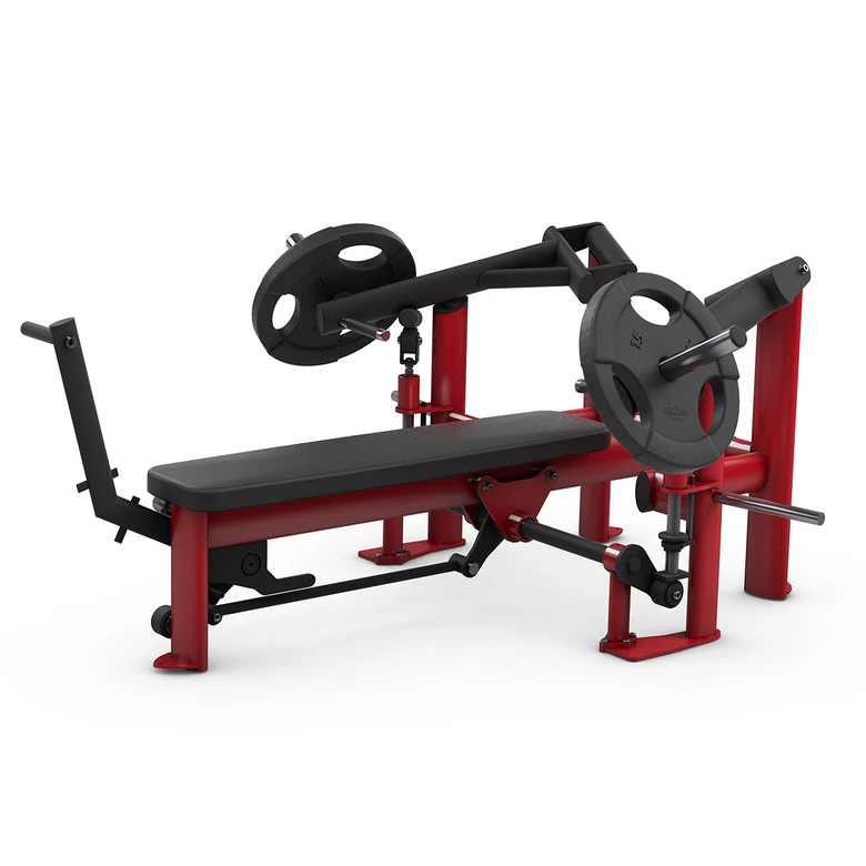 

Plate Loaded Flat Chest Press Weightlifting Exercise Multi Purpose Iso-Lateral Horizontal Bench Press