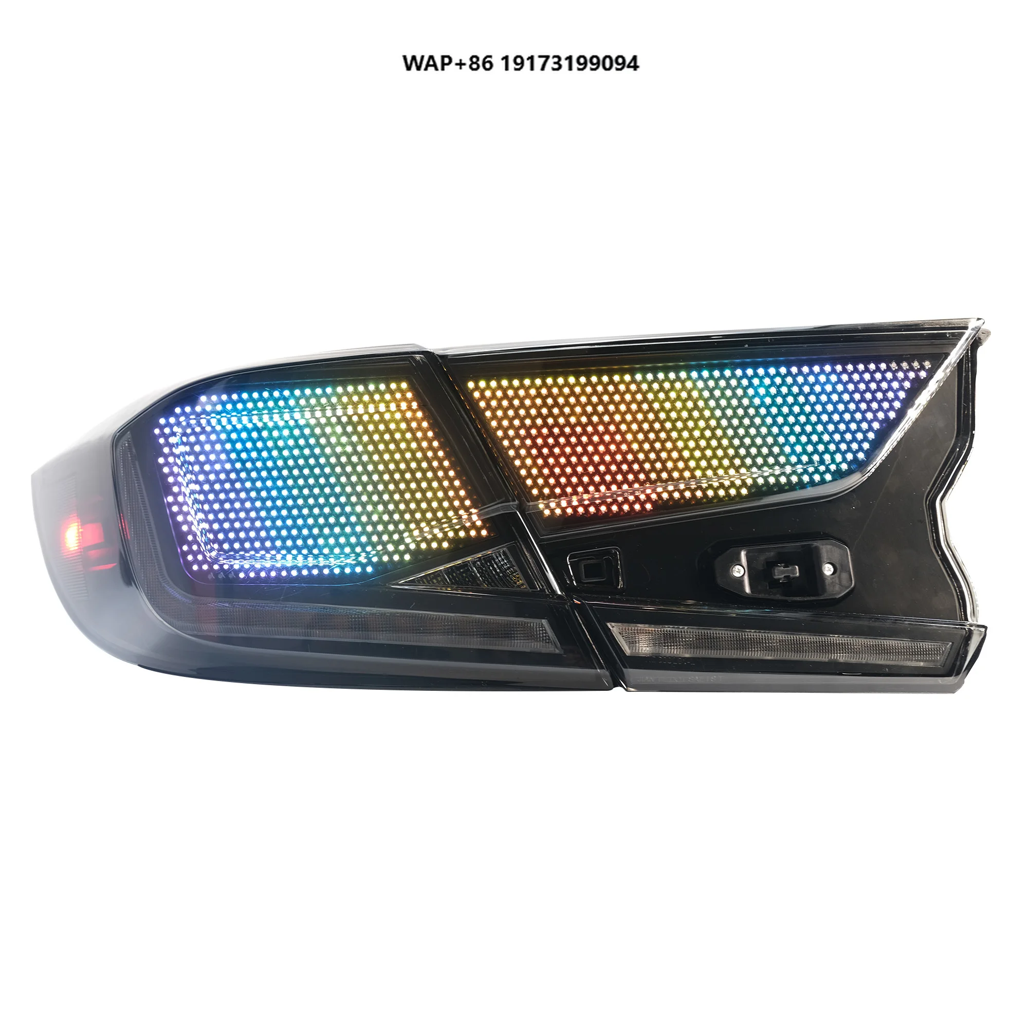 

Модифицированные автомобильные задние фонари, светодиодные задние фонари, задний фонарь для Honda Accord, аксессуары 10-го поколения