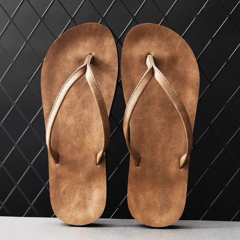 

Men's Summer 2026 New Style British Business Casual Anti-Slip Beach Sandals Slippers Comfortable Breathable Slip-On Shoes