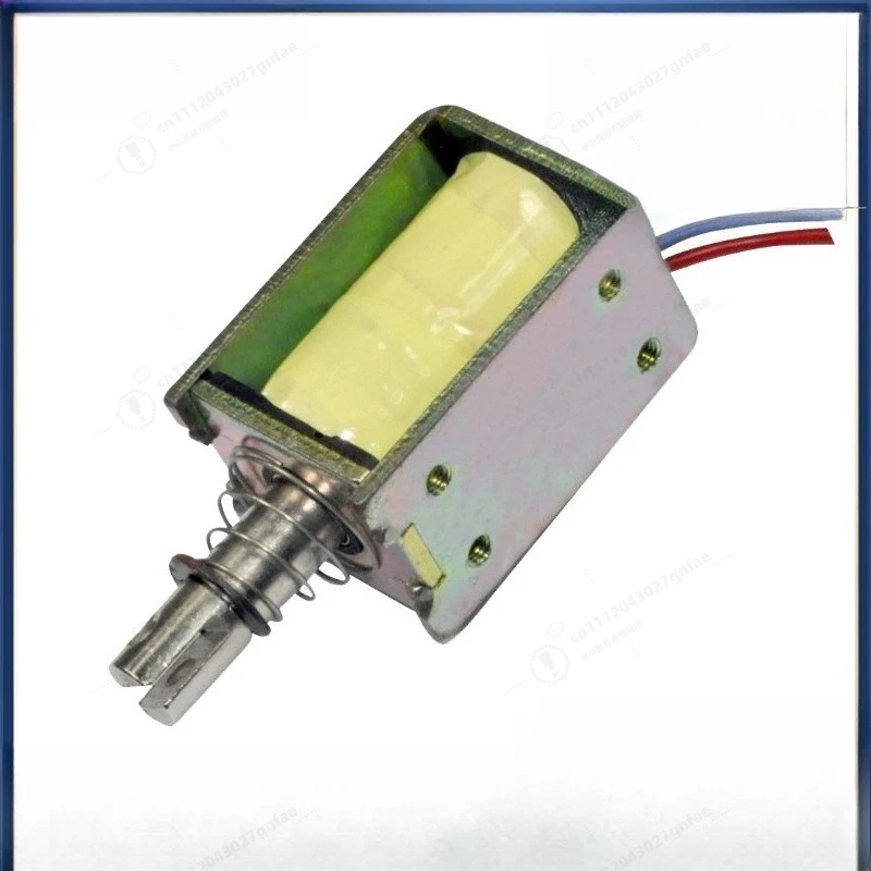 24V Suction Cup Electromagnet High Holding Force Miniature Solenoid for Door Lock, Knitting Machine & Mining Sorting Equipment